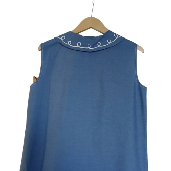 Rare Vintage 1960's Unbranded Union Label Shirt Dress House Coat … - Picture 7 of 15